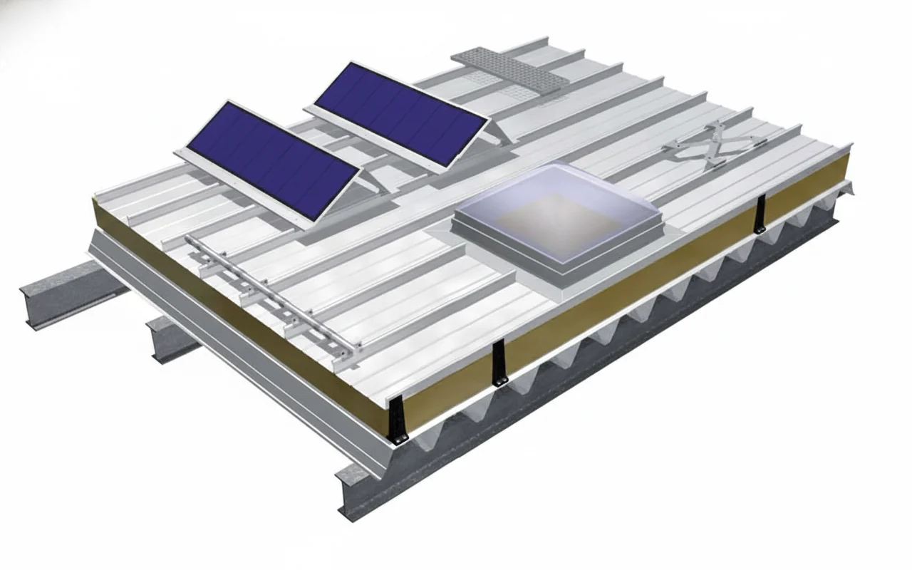 Kalzip roof